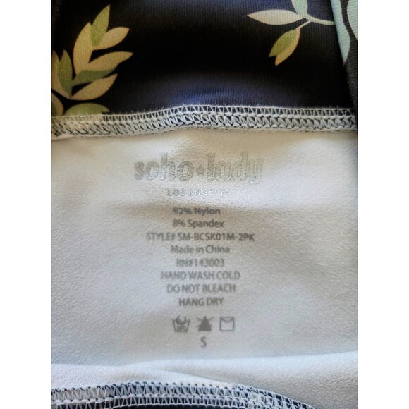 Soho Lady Los Angeles Skirts - 2 Piece Set | Black & Floral | New Without Tags | - Picture 3 of 4